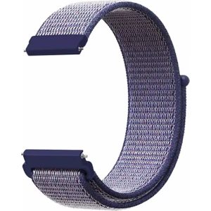 Huawei Watch Gt 2 42 Mm İçin Uyumlu Spor Dokuma Kordon Gece Mavisi