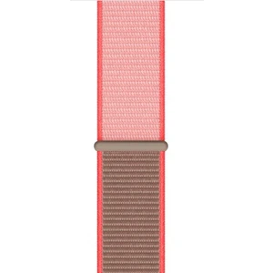 Amazfit Gts 2 Mini İçin Uyumlu Spor Dokuma Kordon Neon Pembe
