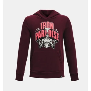 Under Armour Erkek Çocuk Project Rock Rival Fleece Home Gym Kapüşonlu Üst 1373629-600
