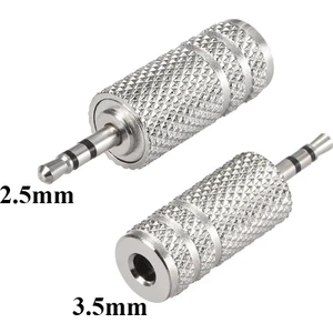 BK Teknoloji 2.5mm Erkek To 3.5mm Dişi Stereo Adaptör