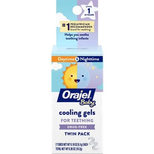 Baby Daytime And Nighttime Non-Medicated Cooling Gels For Teething