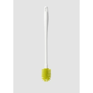 Biberon Temizleme Fırçası Uzun Saplı Silikon Beyaz 29 cm 