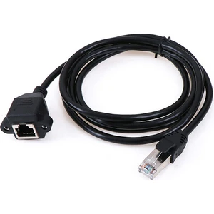 BK Teknoloji Panel Montaj RJ45 Erkek RJ45 Dişi Uzatma Lan Kablosu-1.5 Metre