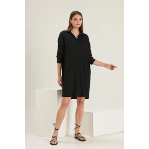 Alexander Gardi Düğme Detaylı Elbise (B22-21900)