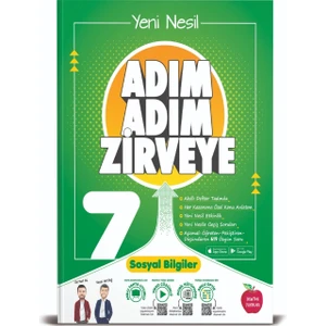 Newton Yayınları 7. Sınıf Sosyal Bilgiler Adım Adım Zirveye Soru Bankası