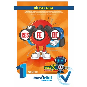 Mavitikli Yayıncılık Bil Bakalım Resfebe Seviye- 1  Görsel Zeka -Hayal Gücü