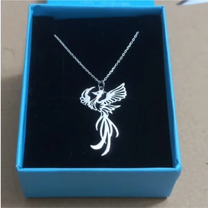 Gökdeniz 925 925 Ayar Gümüş Anka Kuşu Kadın Hediyelik Kolye