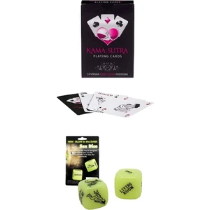 TSM Collection 2'li Set Kamasutra Pozisyon Zarı Fantazi Pozisyon Göreselli Kamasutra Oyun Kartı Iskambil Kağıdı