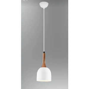 Modern Beyaz Tekli Metal Sarkıt Avize