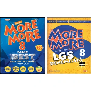 Kurmay Yayınları 8.Sınıf Fame The Best Test Book + Selfie Test Deneme 2 Kitap 2022-2023