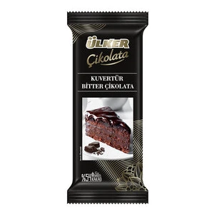 Kuvertür Bitter Çikolata 200 G * 6 Adet