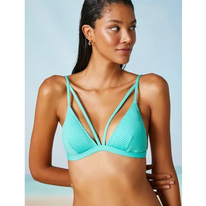 V Yaka Bikini Üstü Askı Detaylı