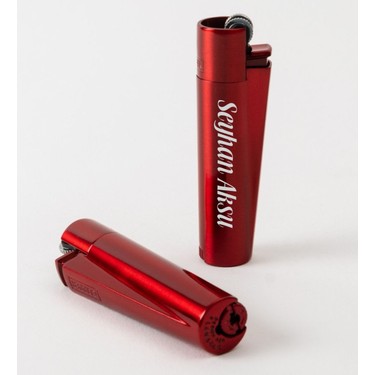 BK Kişiye Özel Red Devil Clipper Metal Çakmak Fiyatı