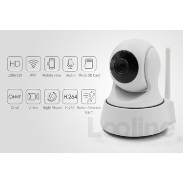 Profisher Ip Kamera Wi-Fi Kablosuz Cctv Onvıf Pan Tilt Fiyatı