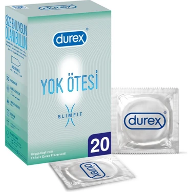 Durex Yok Ötesi Slim Fit 20’li İnce