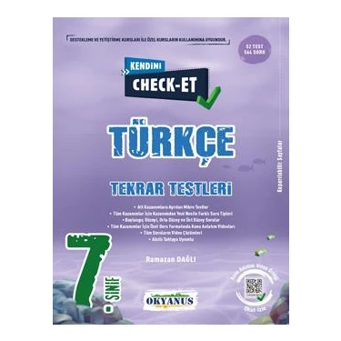 Dianetik Özel Türkçe Kitap (650 Sayfa) 7 Den 8 E Lgs Türkçe Hazırlık Kitabı - Bkmkitap