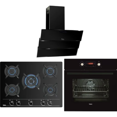 Teka Chef 10 Ankastre Set (HAK629 Bk- Gbc 75030 Kbn - Tvt 90