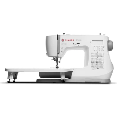 Singer C7255 Elektronik Dikiş Makinası Beyaz Renkli Metal Yapı ile Çok Fonksiyonlu