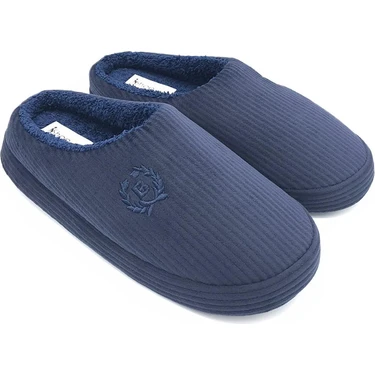 Shoemio Bogart Erkek Ev Terliği Kadife Malzeme ile Konforlu ve Hafif