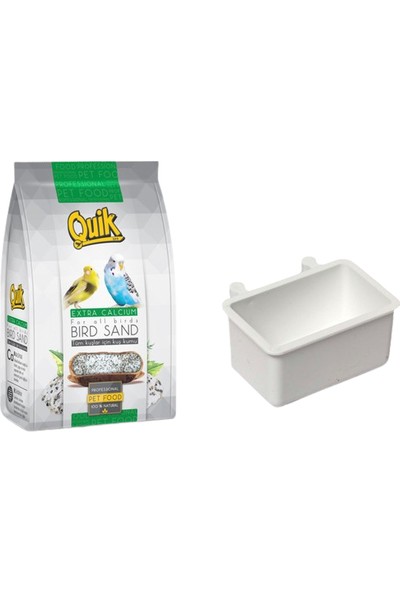 Quik Kuş Kumu + Kumluk