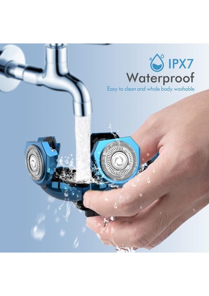 Erkekler Için Tıraş Makinesi 5'i 1 Arada Ipx7