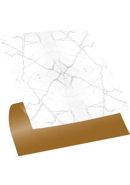Kendinden Yapışkanlı Kesilebilir Mermer 010 Desenli Pvc Karo 30x30 cm 11 Adet 1m2