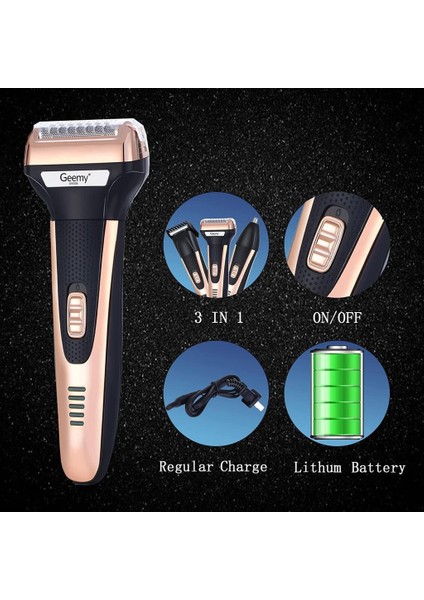 Elektrikli Tıraş Makinesi 3'ü 1 Arada Çok Işlevli fiyatları