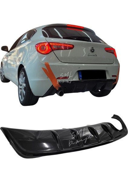 Alfa Romeo Giulietta-Difüzör-Soldan-Çıkış-Arka-Ek (Plastik)