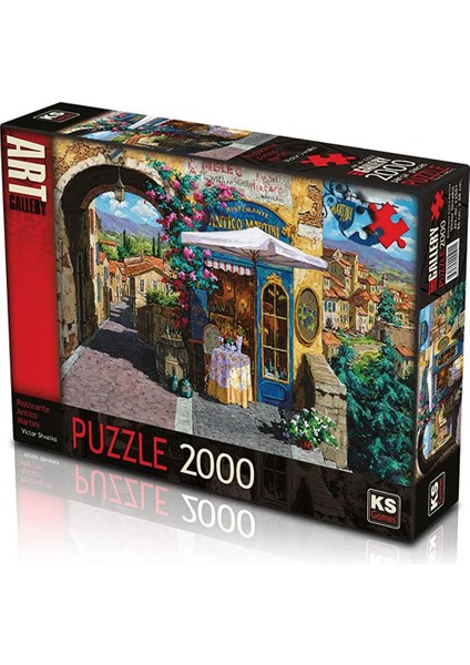 Games 2000 Parça Puzzle Ristorante Antico Martini 22501