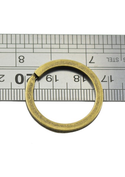 28 mm Split Hoop Anahtar Halkaları 5 Adet (Yurt Dışından)
