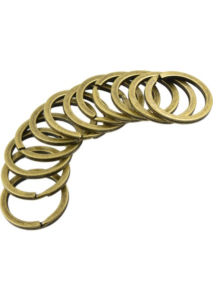 28 mm Split Hoop Anahtar Halkaları 5 Adet (Yurt Dışından)