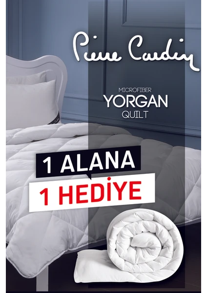 Pierre Cardin 2'li Microfiber Yorgan Tek Kişilik