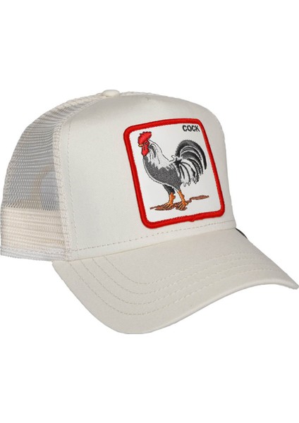 Rooster Krem Şapka (101-3548-WHI)