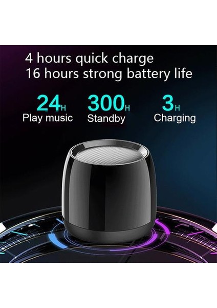 Mini Taşınabilir Bluetooth + Fm Mp3 Hoparlör Şarj Müzik Subwoofer Stereo Kablosuz (Yurt Dışından) modelleri