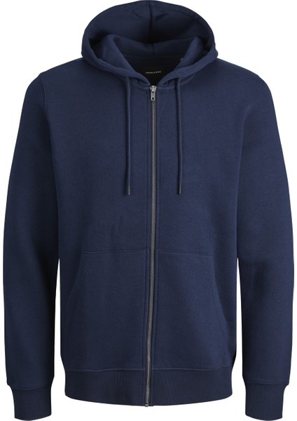 Jack & Jones Düz Renk Fermuarlı Sweatshirt-12210830