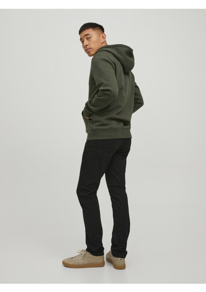 Düz Renk Fermuarlı Sweatshirt-12210830