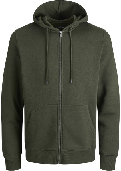 Düz Renk Fermuarlı Sweatshirt-12210830 indirimleri