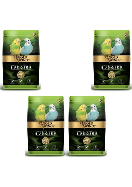 Premium Muhabbet Kuşu Yemi 1 kg x 4 Adet