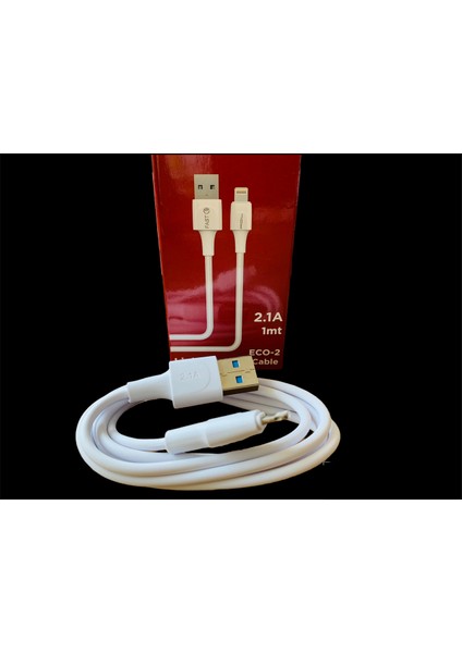 2.1 Amper 1 Metre Apple iPhone Uyumlu Şarj Kablosu fiyatları