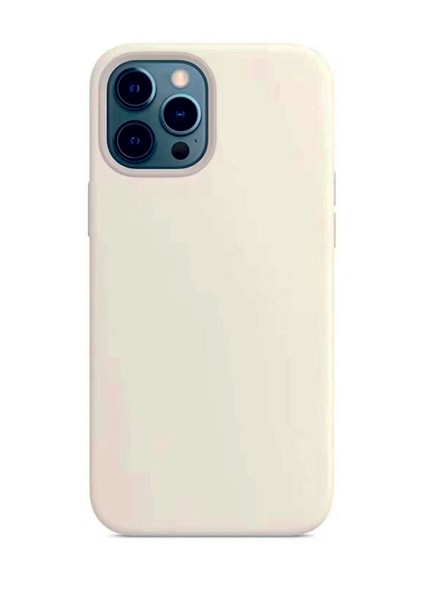 iPhone 12 Pro Kılıf Kamera Korumalı Silikon Rubber Arka Kapak
