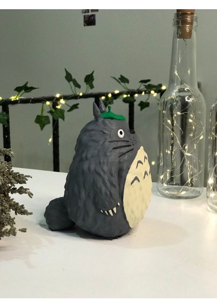 Turuncu Hane Komşum Totoro Çizgi Film Karakter Figürü 10 cm