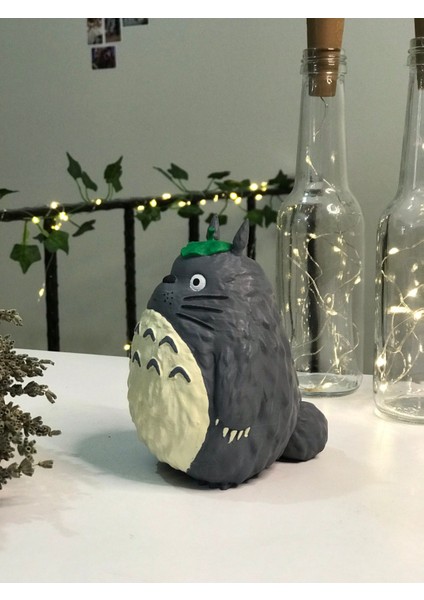 Turuncu Hane Komşum Totoro Çizgi Film Karakter Figürü 10 cm