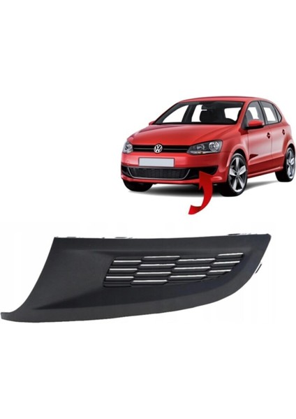 Volkswagen Polo 2010 - 2015 Sis Kapağı Sissiz Sol Şoför Tarafı - 6R0853665C