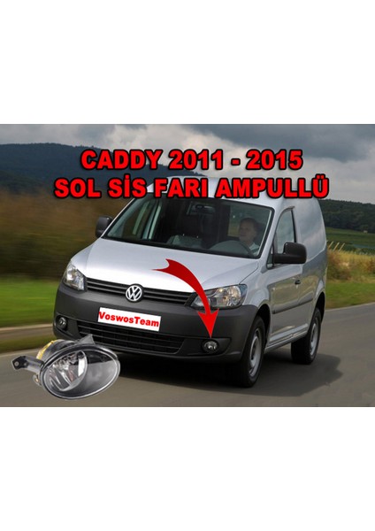Volkswagen Golf6 - Jetta - Caddy Sis Farı Sol Ampullü Ön Şoför Tarafı - 5K0941699 modelleri