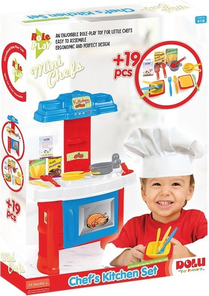 4118 Şefin Mutfak Seti -Dolu