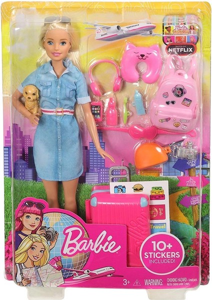 FWV25 Barbie Seyahatte ve Aksesuarları/barbie Seyahat