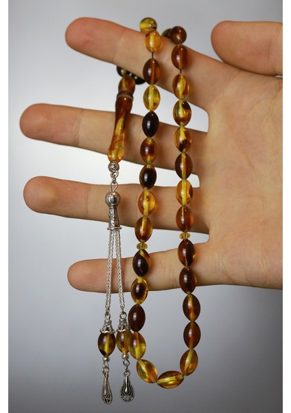 Hareli Toz Kehribar Tesbih DGN1153 fiyatları