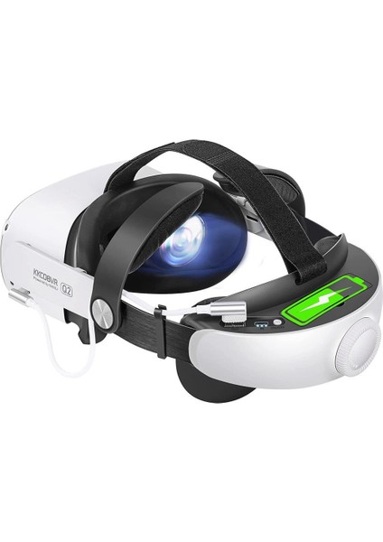 Meta/quest 2 ile Uyumlu 6800 Mh Pil Paketi ile Q2 Elite Baş Bandı