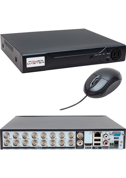 PM-12183* Ahd/analog/tvı/cvı 1080N 16 Kanal Dvr/xxvr Kayıt Cihazı (Xmeye)