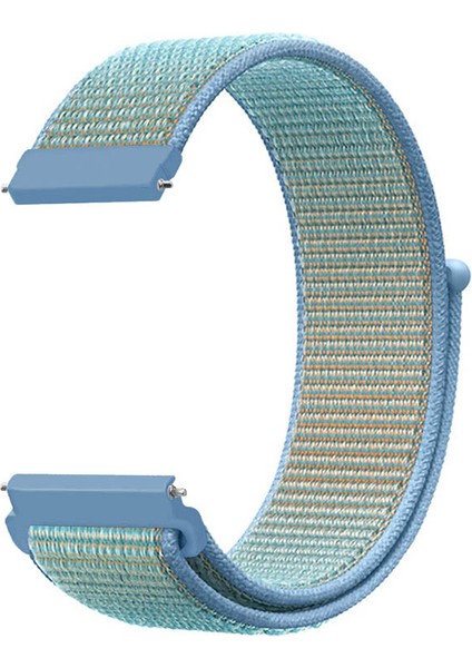 Huawei Watch Gt 2 42 mm Için Dokuma Kordon Cornflower